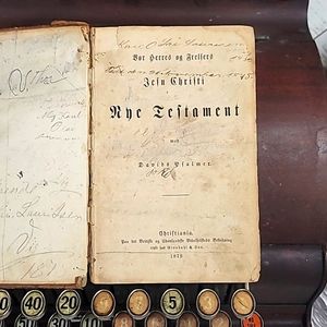 Antique Bible c.1879